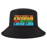 Distressed This is What an Awesome Big Brother Looks Like Cool Comfort Performance Bucket Hat