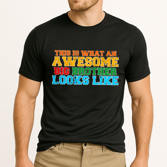 Distressed This is What an Awesome Big Brother Looks Like Cooling Performance Crew T-Shirt