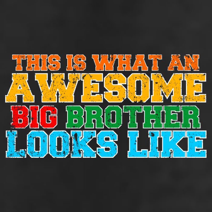 Distressed This is What an Awesome Big Brother Looks Like Adult Drive Performance Visor