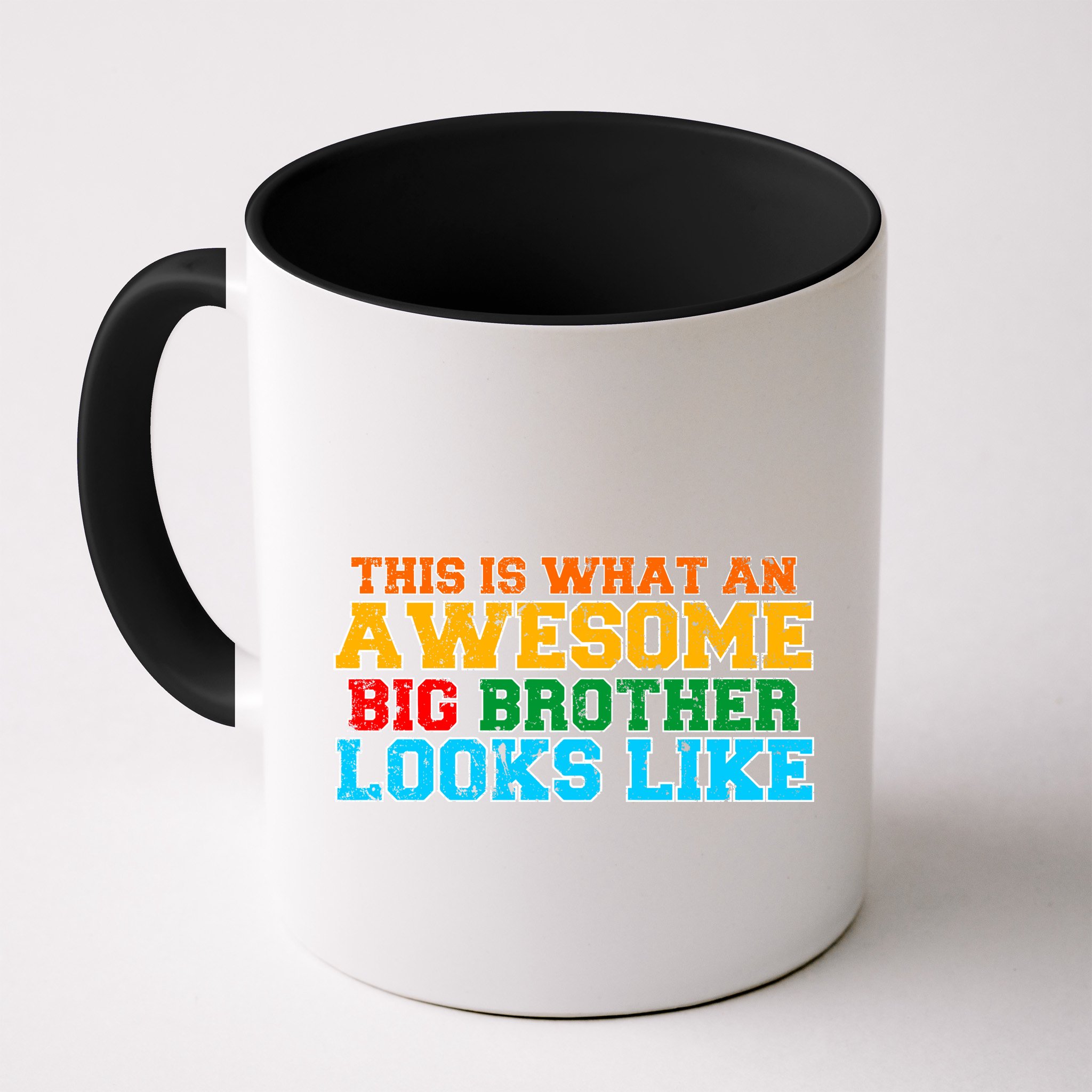 Distressed This is What an Awesome Big Brother Looks Like Mug