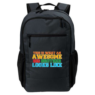 Distressed This is What an Awesome Big Brother Looks Like Backpack