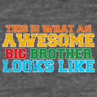 Distressed This is What an Awesome Big Brother Looks Like Flatbill Hat