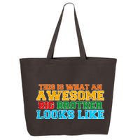 Distressed This is What an Awesome Big Brother Looks Like 25L Jumbo Tote