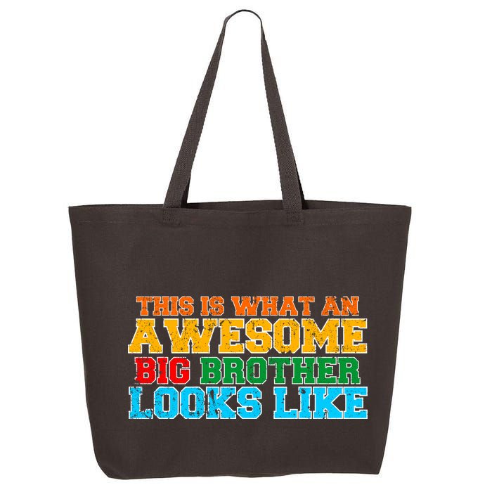 Distressed This is What an Awesome Big Brother Looks Like 25L Jumbo Tote