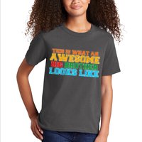 Distressed This is What an Awesome Big Brother Looks Like Kids T-Shirt