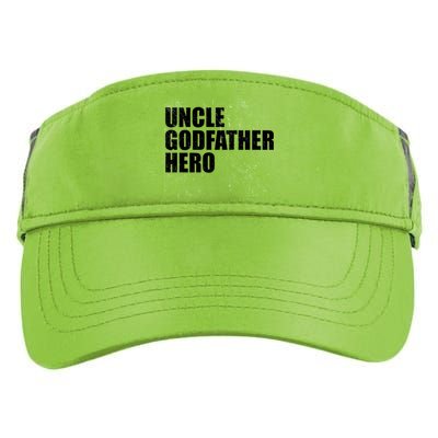 Distressed Uncle Godfather Hero Adult Drive Performance Visor