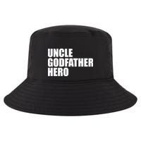 Distressed Uncle Godfather Hero Cool Comfort Performance Bucket Hat