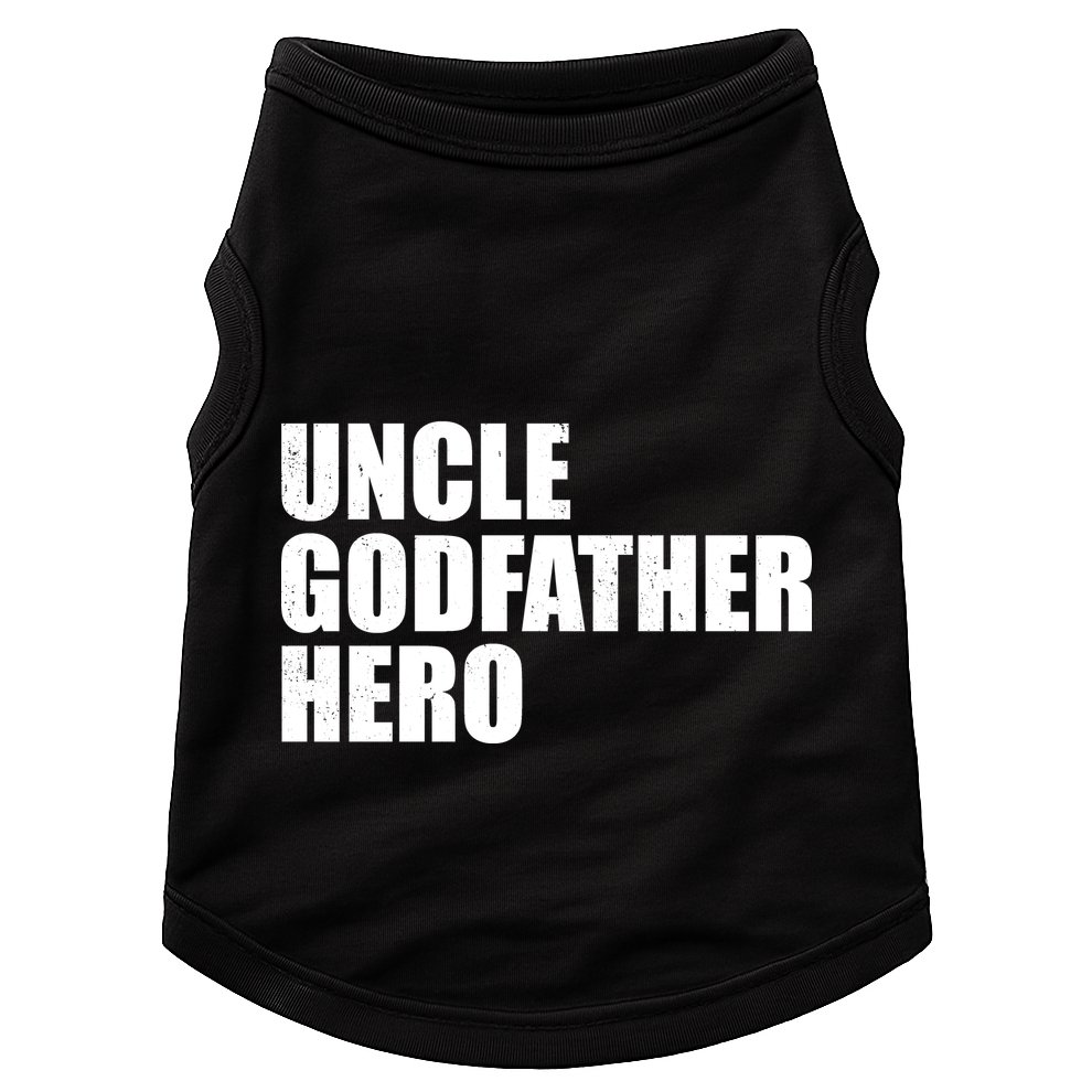 Distressed Uncle Godfather Hero Doggie Tank