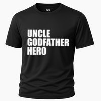 Distressed Uncle Godfather Hero Cooling Performance Crew T-Shirt