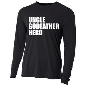 Distressed Uncle Godfather Hero Cooling Performance Long Sleeve Crew