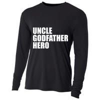 Distressed Uncle Godfather Hero Cooling Performance Long Sleeve Crew