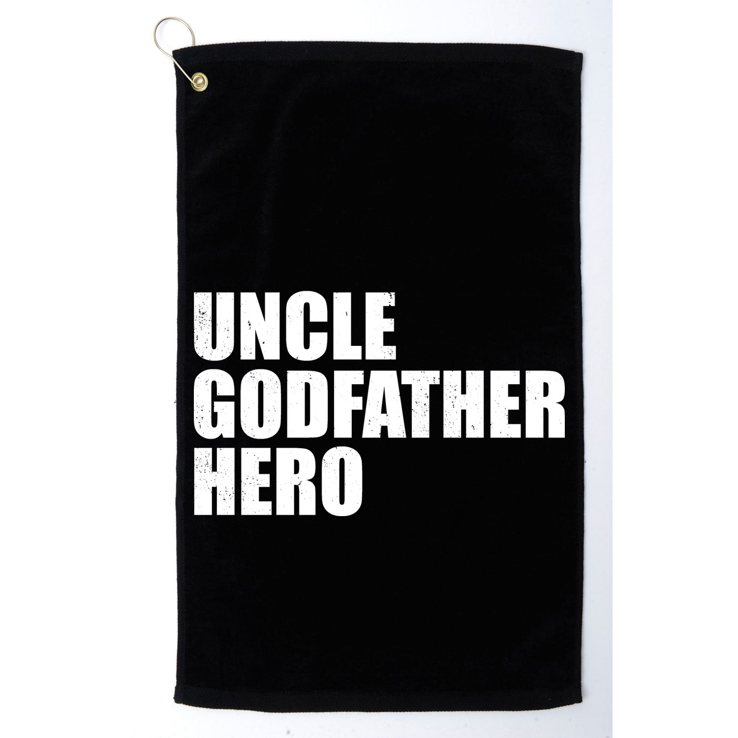 Distressed Uncle Godfather Hero Golf Towel