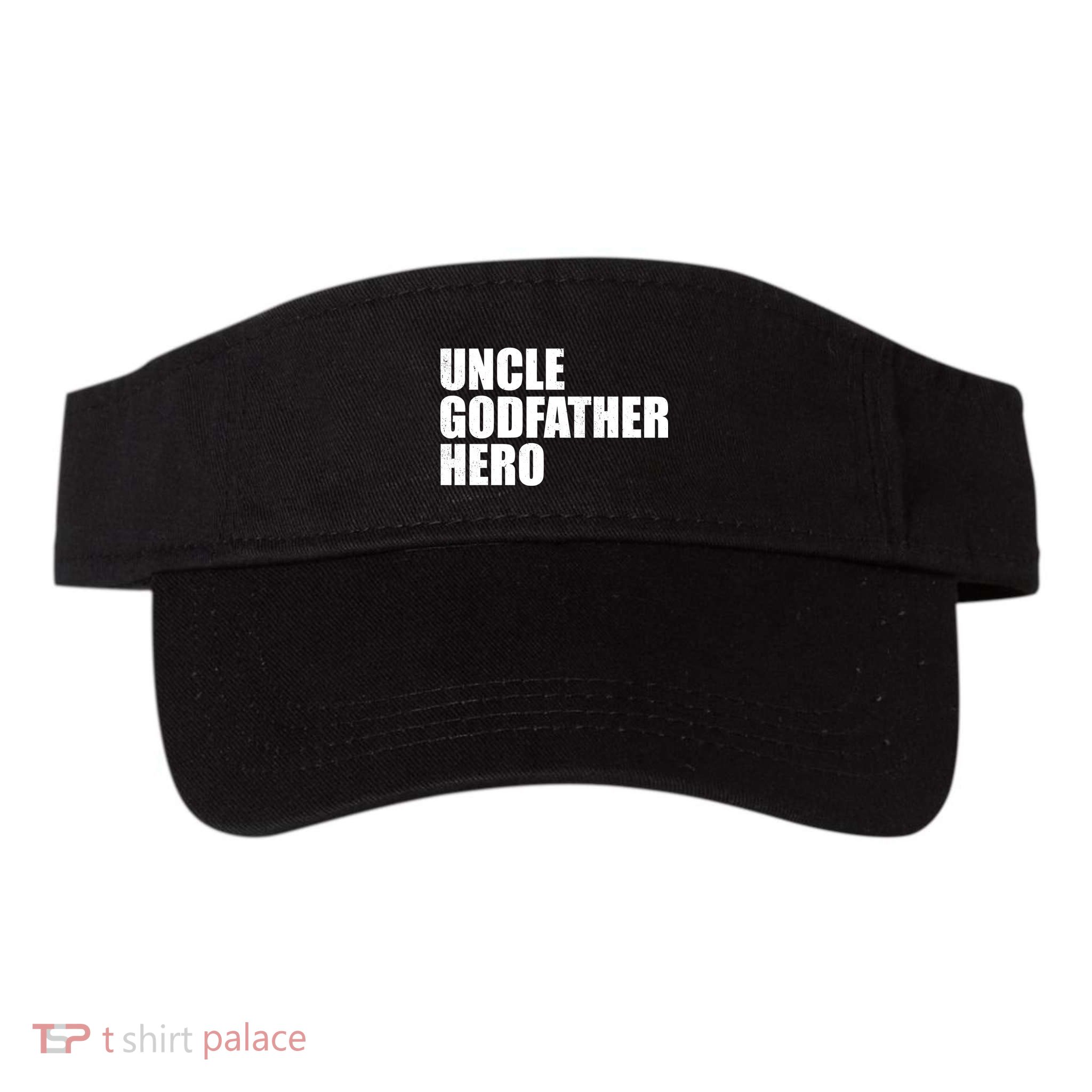 Distressed Uncle Godfather Hero Visor