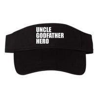 Distressed Uncle Godfather Hero Valucap Bio-Washed Visor