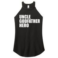 Distressed Uncle Godfather Hero Women's Perfect Tri Rocker Tank