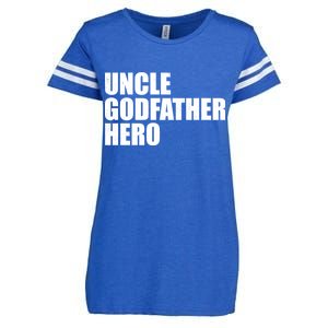 Distressed Uncle Godfather Hero Enza Ladies Jersey Football T-Shirt