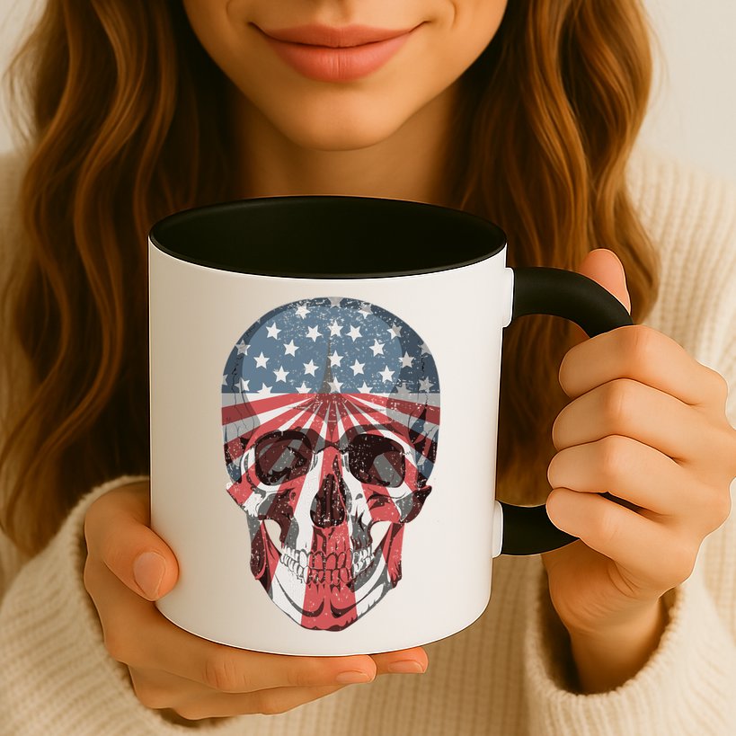 Distressed Undefeated World War Champs Mug
