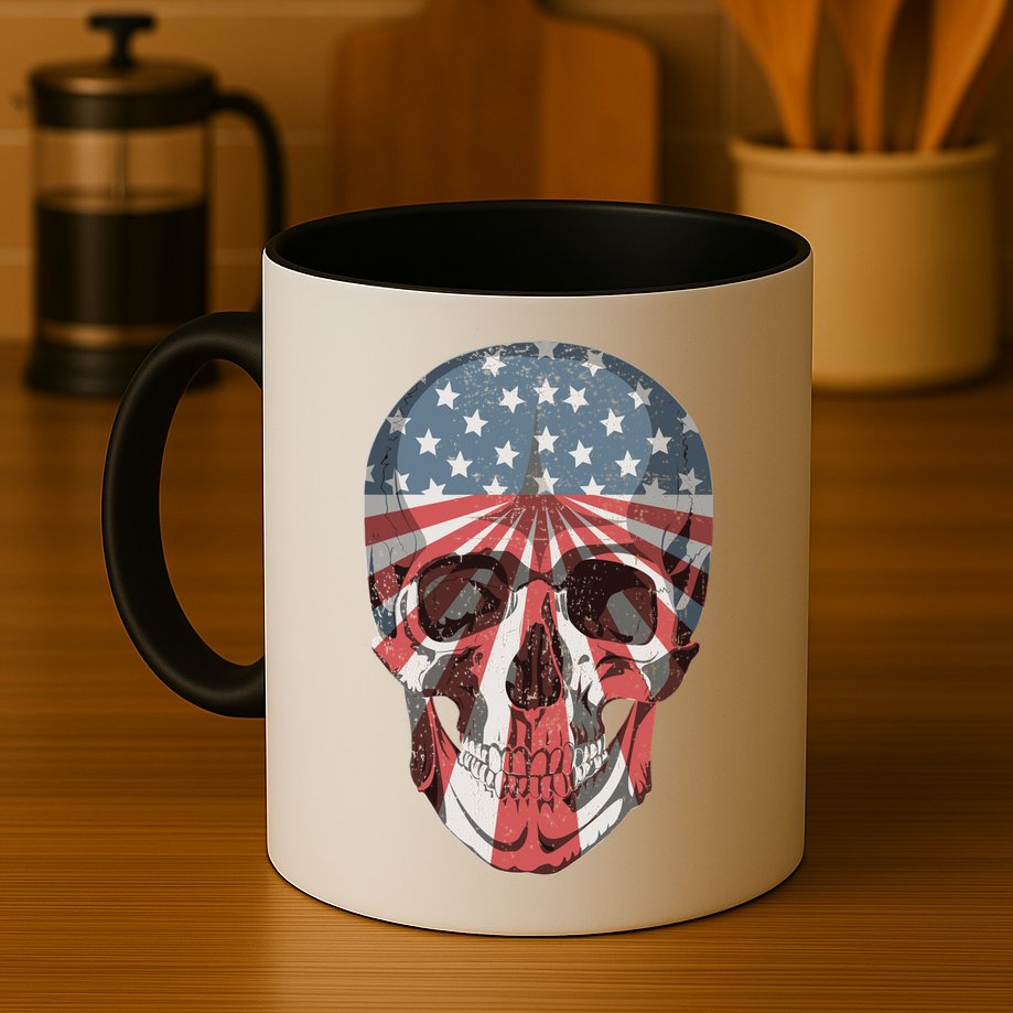Distressed Undefeated World War Champs Mug