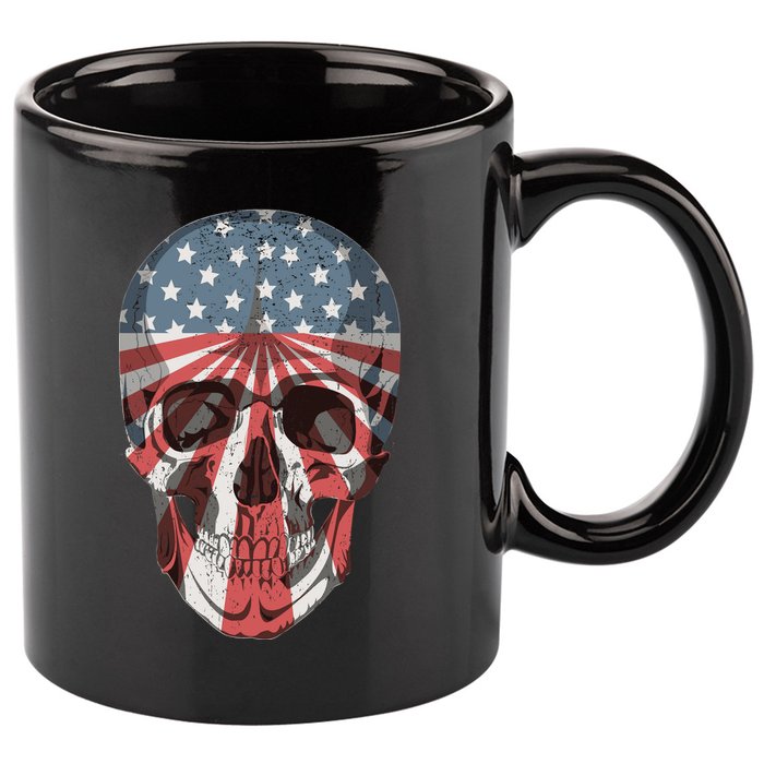 Distressed Undefeated World War Champs 11oz C Handle Ceramic Mug