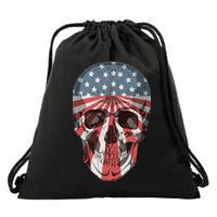 Distressed Undefeated World War Champs Drawstring Bag