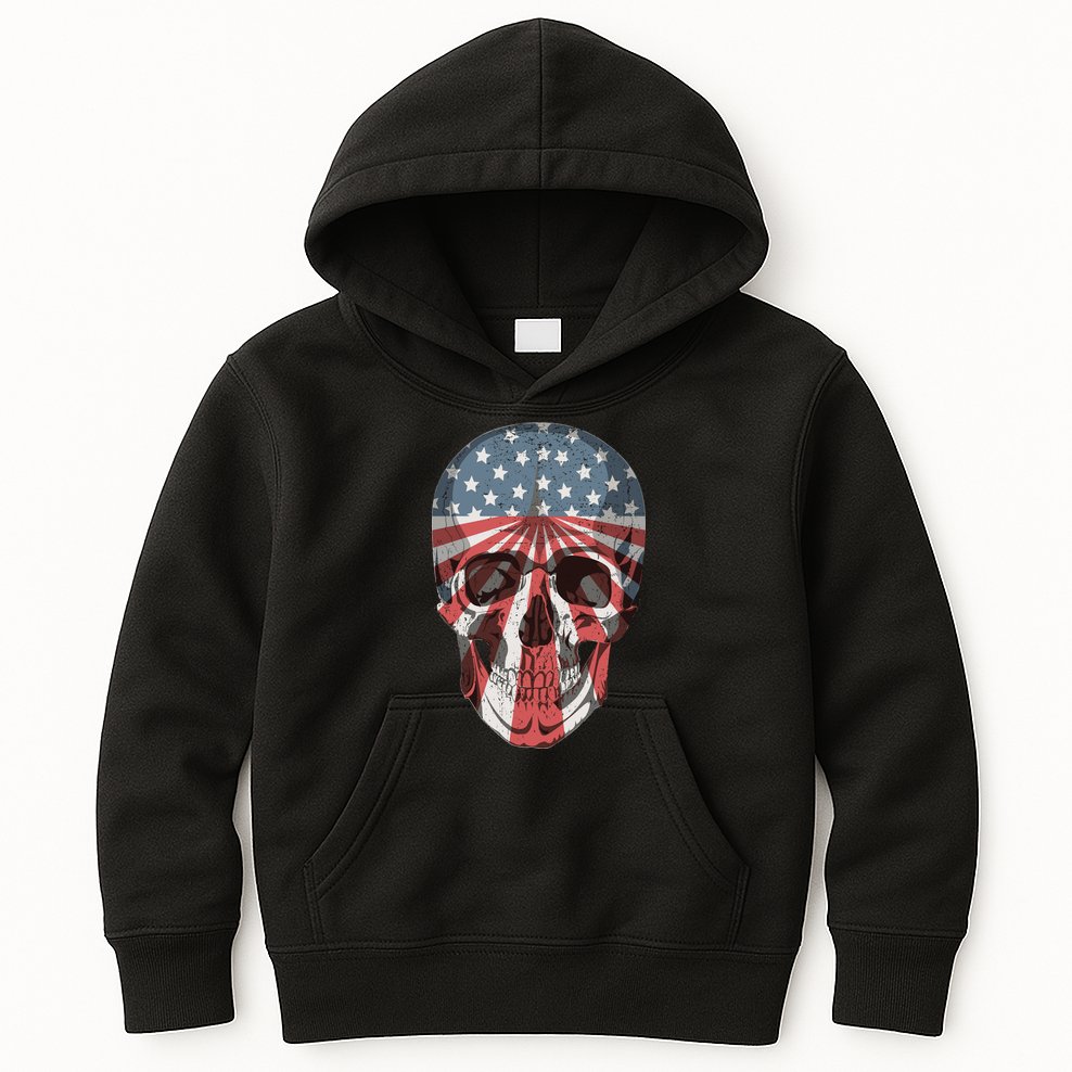 Distressed Undefeated World War Champs Kids Hoodie