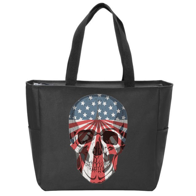 Distressed Undefeated World War Champs Zip Tote Bag