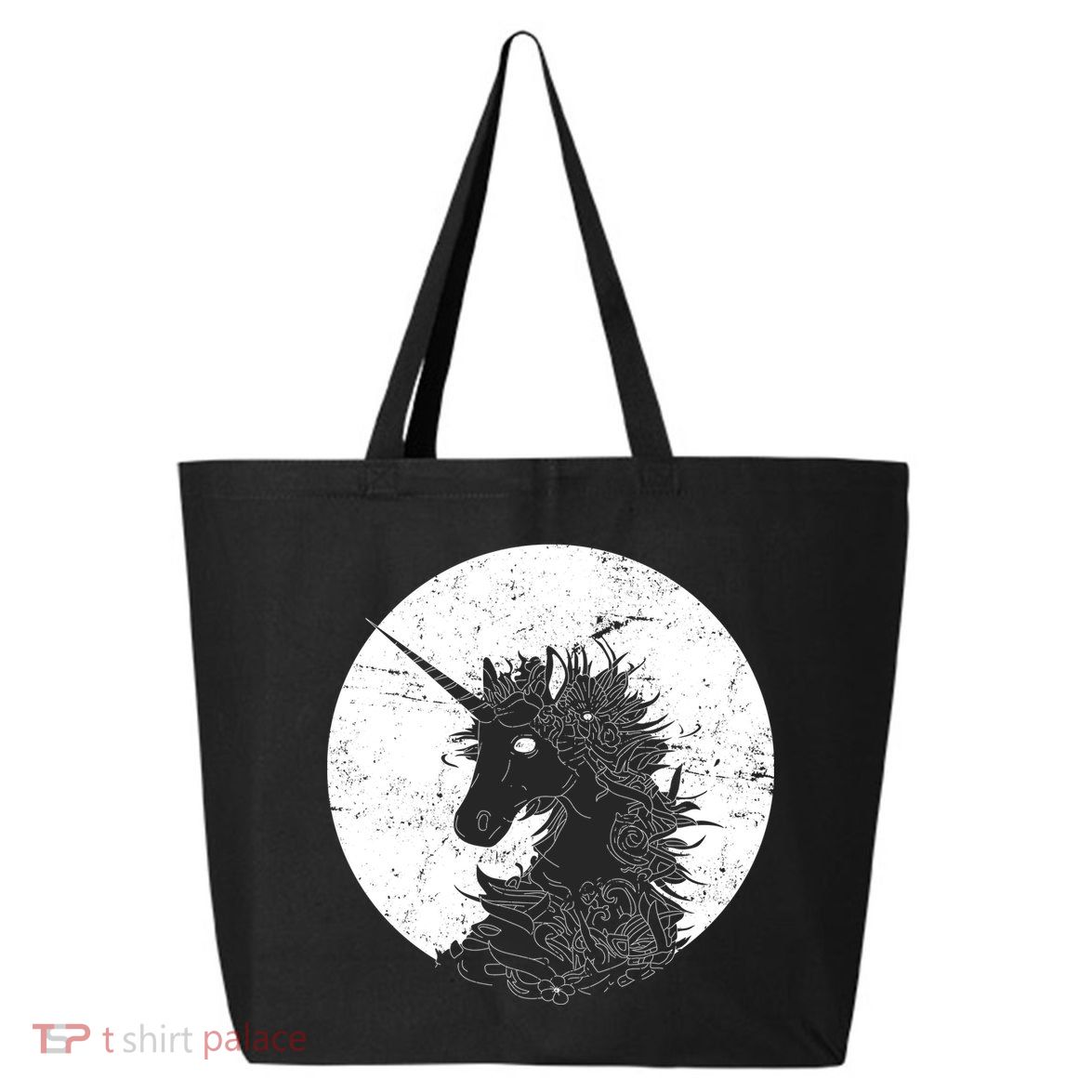 Distressed Unicorn Emblem 25L Jumbo Tote