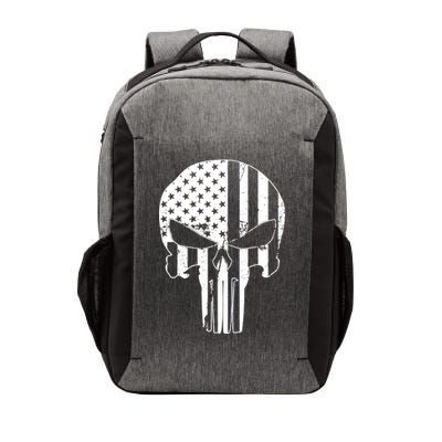 Distressed USA American Skull Vector Backpack