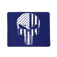 Distressed USA American Skull Mousepad