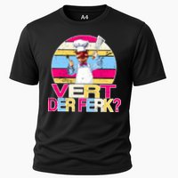 Distressed Vert Der Ferk Retro Chef Performance Shirt