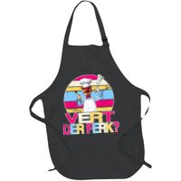 Distressed Vert Der Ferk Retro Chef Apron