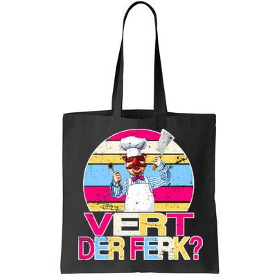 Distressed Vert Der Ferk Retro Chef Bag