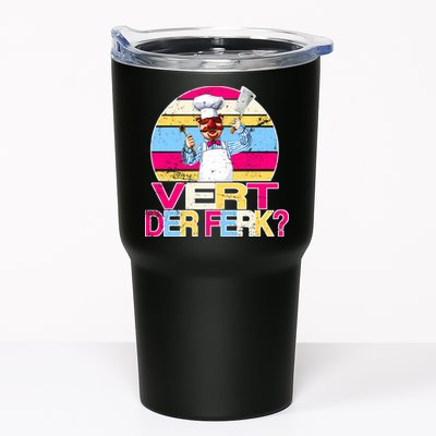 Distressed Vert Der Ferk Retro Chef Tumbler