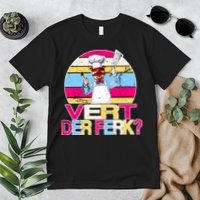 Distressed Vert Der Ferk Retro Chef Premium T-Shirt