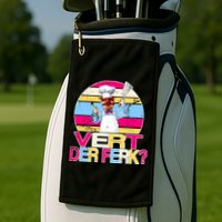 Distressed Vert Der Ferk Retro Chef Golf Towel