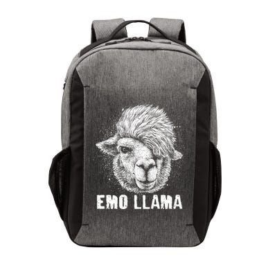 Distressed Vintage Emo Llama Alpaca  Vector Backpack