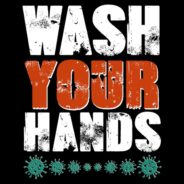 Distressed Wash Your Hands Funny T-Shirt