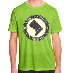 District of Columbia Washington Retro Adult ChromaSoft Performance T-Shirt