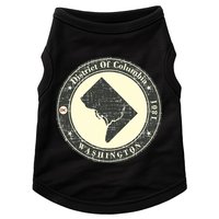 District of Columbia Washington Retro Doggie Tank