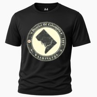 District of Columbia Washington Retro Cooling Performance Crew T-Shirt