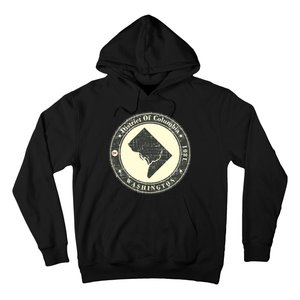 District of Columbia Washington Retro Hoodie