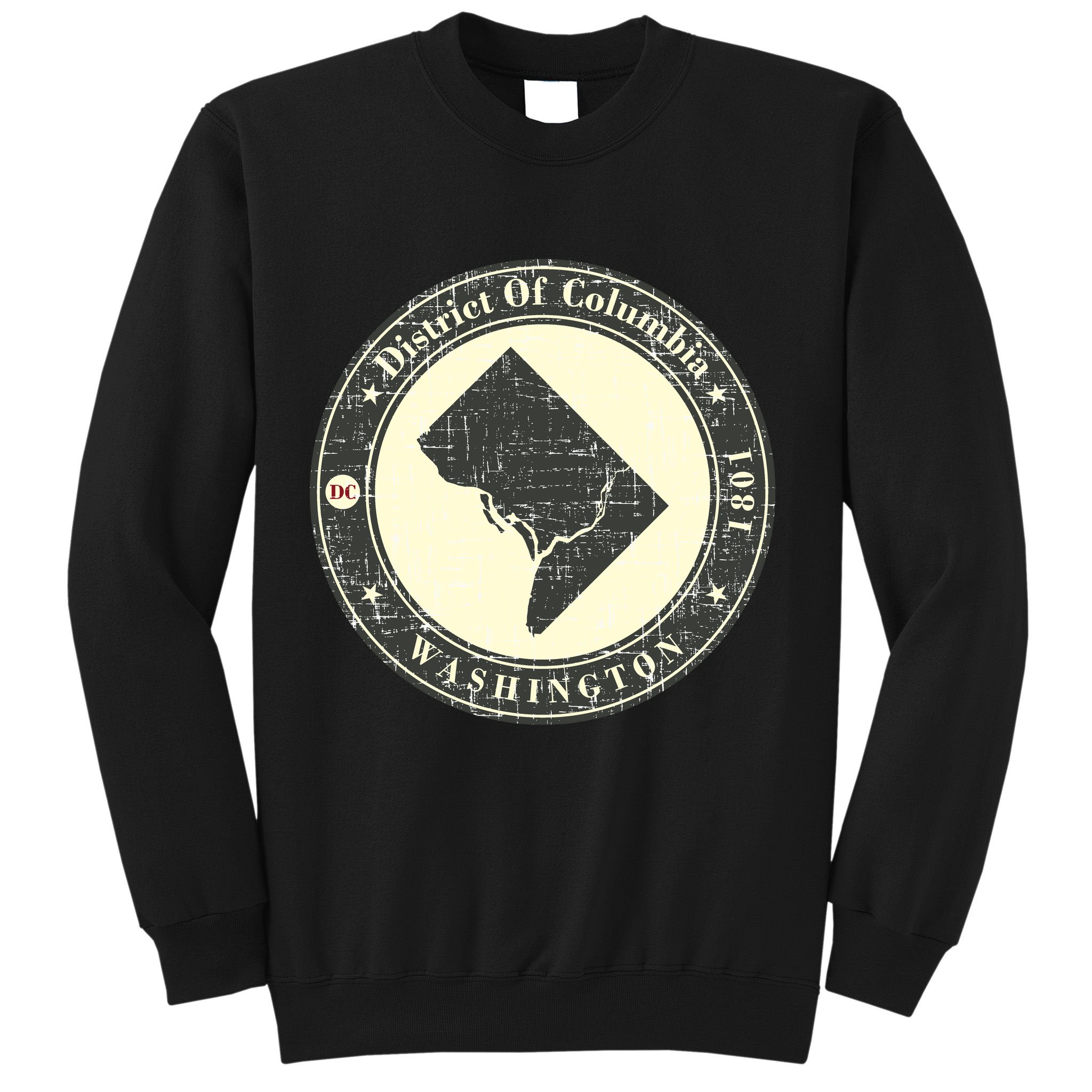 District of Columbia Washington Retro Sweatshirt