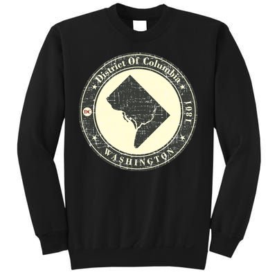 District of Columbia Washington Retro Sweatshirt