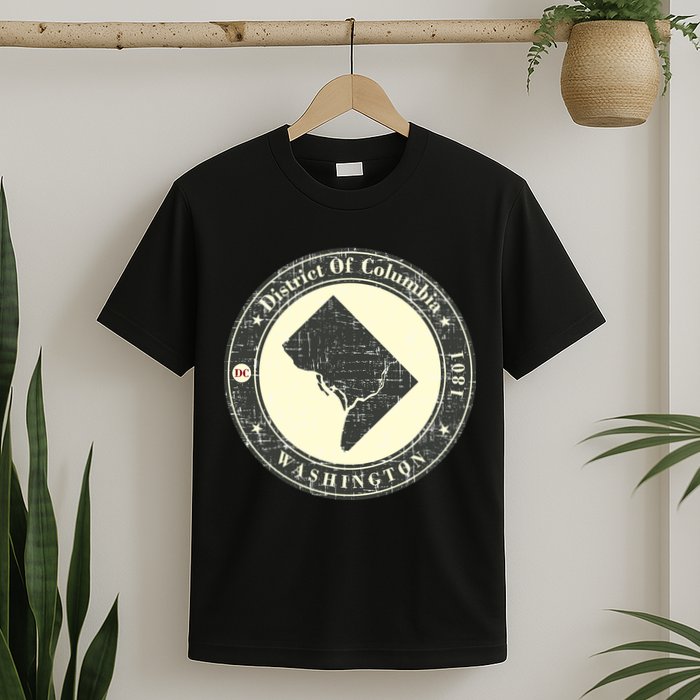 District of Columbia Washington Retro T-Shirt