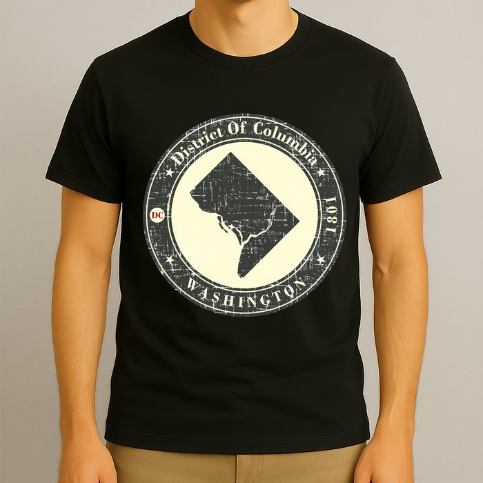 District of Columbia Washington Retro T-Shirt