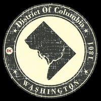 District of Columbia Washington Retro T-Shirt