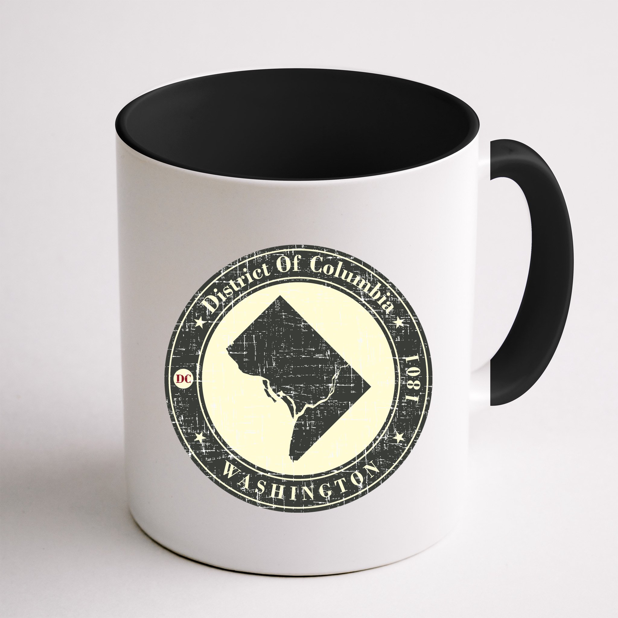 District of Columbia Washington Retro Mug