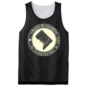 District of Columbia Washington Retro Mesh Reversible Basketball Jersey Tank