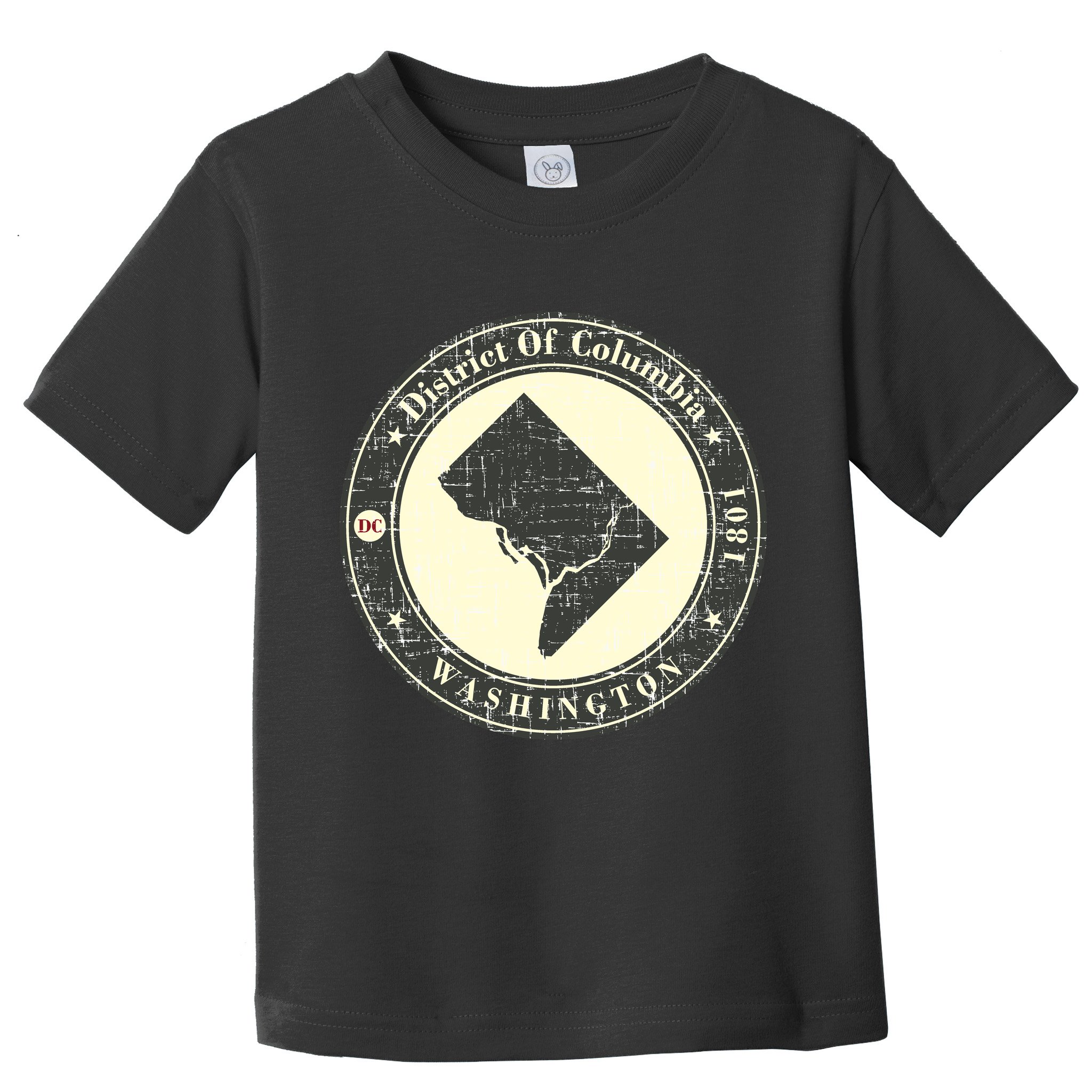 District of Columbia Washington Retro Toddler T-Shirt