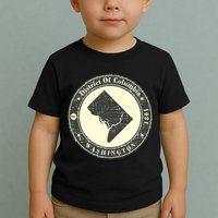 District of Columbia Washington Retro Toddler T-Shirt